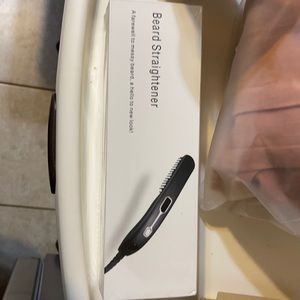 Beard straightener